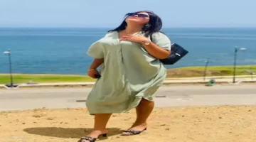 لحظات رومانسية.. أجمل مشاهد أشرف داري مع زوجته في المصيف والملاعب